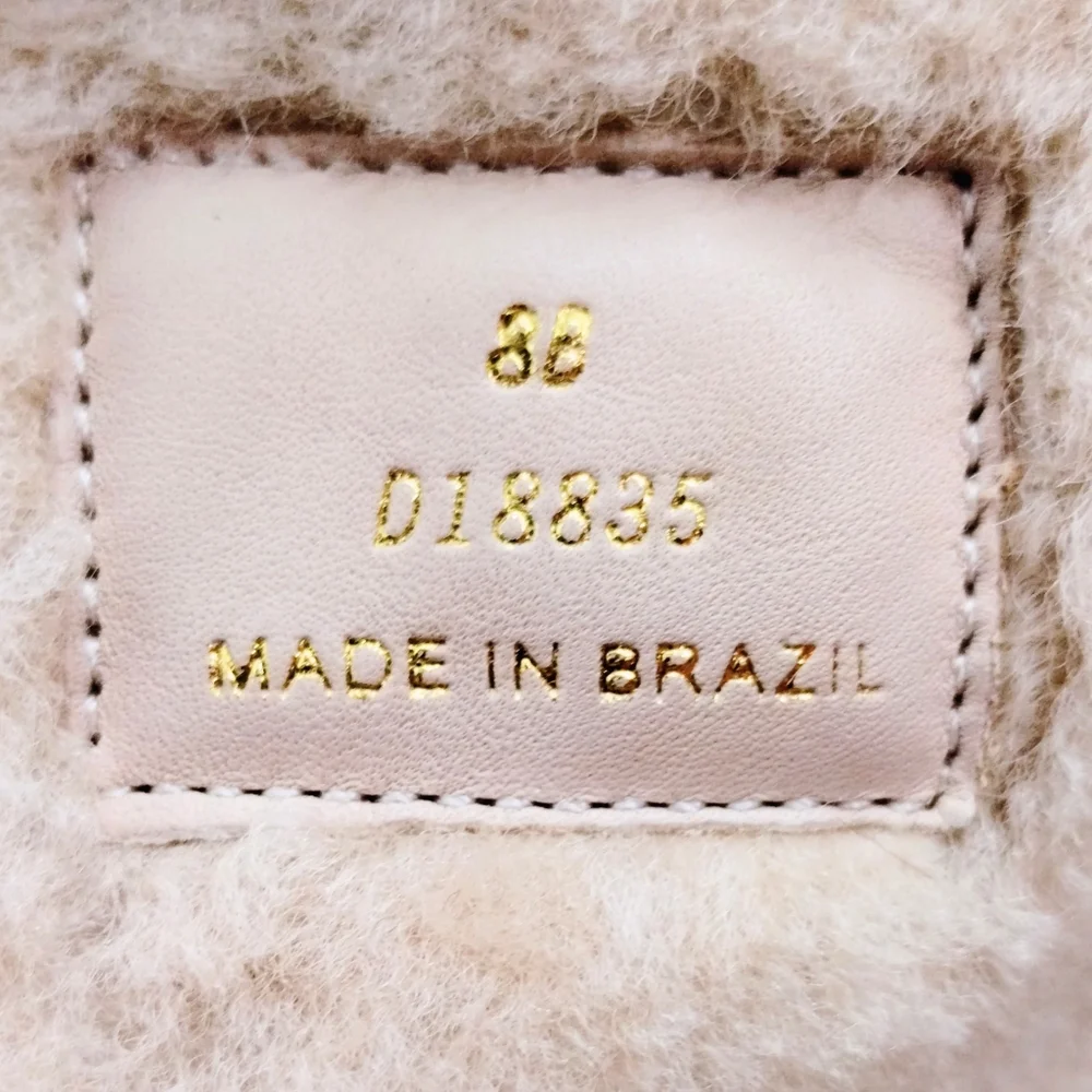 Cole‎ Haan Tall Boots Suede Sheep Shearling Zip Front - Picture 5 of 16